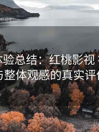 阶段性体验总结：红桃影视 视觉风格与整体观感的真实评价