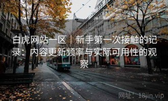 白虎网站一区｜新手第一次接触的记录：内容更新频率与实际可用性的观察