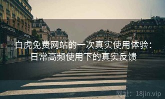 白虎免费网站的一次真实使用体验：日常高频使用下的真实反馈
