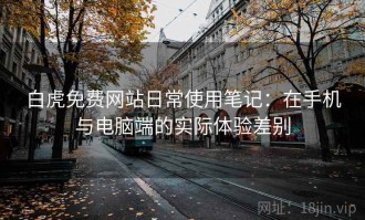 白虎免费网站日常使用笔记：在手机与电脑端的实际体验差别
