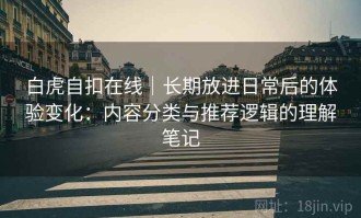 白虎自扣在线｜长期放进日常后的体验变化：内容分类与推荐逻辑的理解笔记