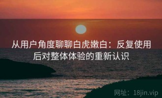 从用户角度聊聊白虎嫩白：反复使用后对整体体验的重新认识