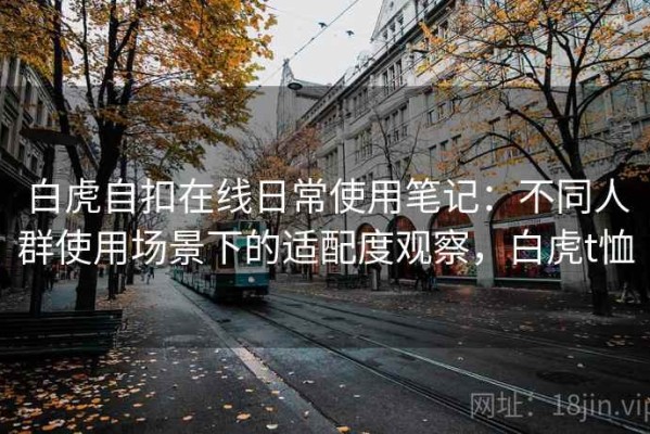 白虎自扣在线日常使用笔记：不同人群使用场景下的适配度观察，白虎t恤