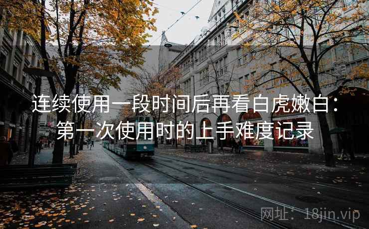 连续使用一段时间后再看白虎嫩白：第一次使用时的上手难度记录