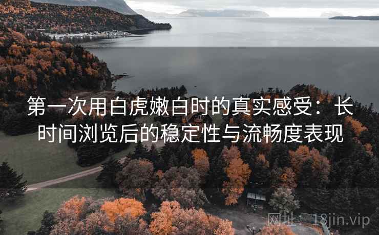 第一次用白虎嫩白时的真实感受：长时间浏览后的稳定性与流畅度表现